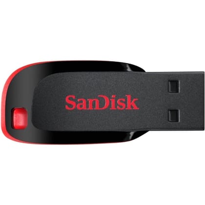 SanDisk Cruzer Blade 64GB USB 2.0 Pen Drive (5yr Warranty from Brand)