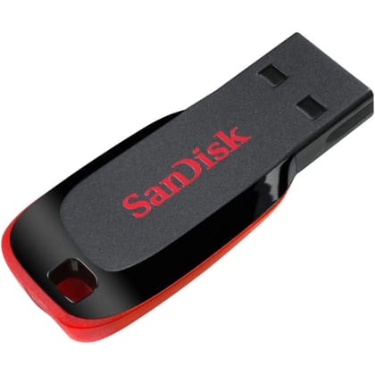 SanDisk Cruzer Blade 64GB USB 2.0 PenDrive (5yr Warranty from Brand)