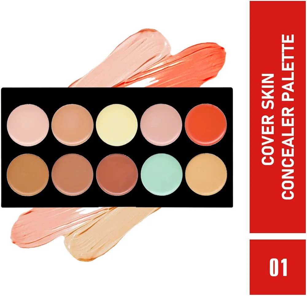 Matt Look CL-14 Cover Skin Concealer Palette Shade 01