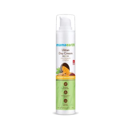 Mamaearth Ubtan Day Cream With Spf 30, With Turmeric & Saffron For Skin Brightening (50 g)