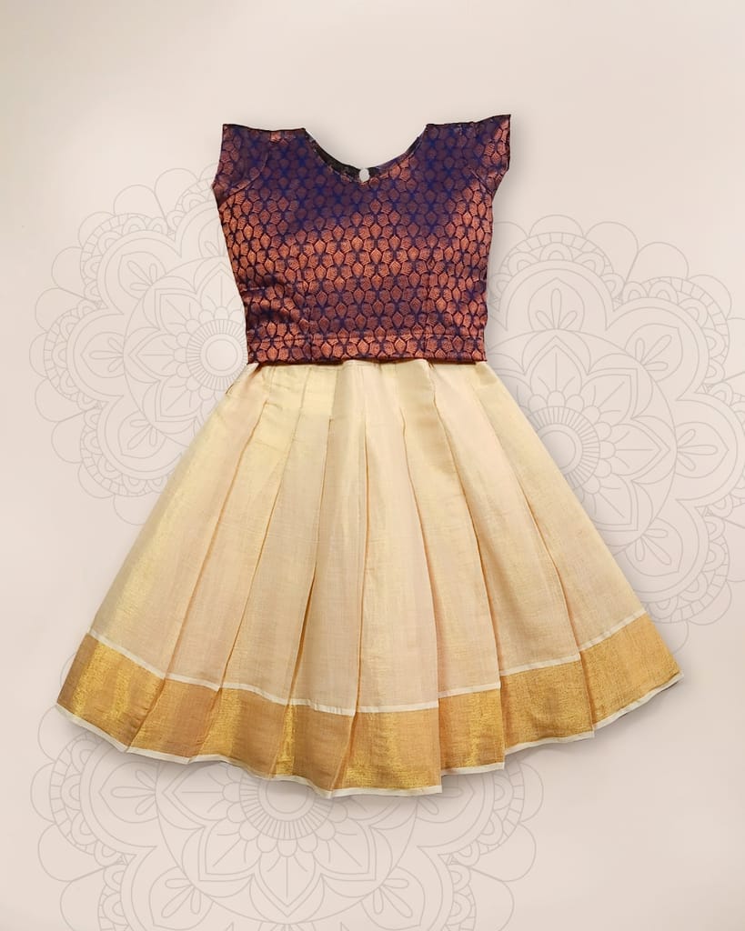Diya Brocade Traditional Top & Skirt | Ethnic Wear