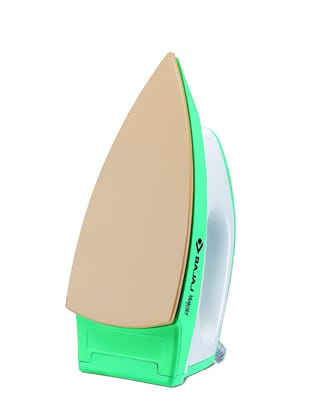 Bajaj ABS Majesty Canvas 1000-Watt Dry Iron (Green), 1000 Watts