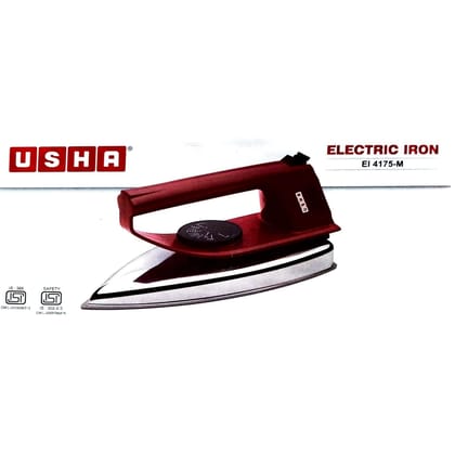 USHA Mini Dry Iron, Red 4175
