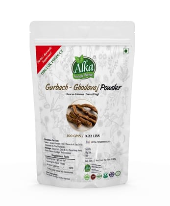 Organic Ghodavaj-Sweet Flag Powder-100gm