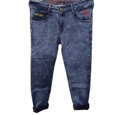 Jeans Cotton by Cotton in Blue Colours by Fashion King Clothings