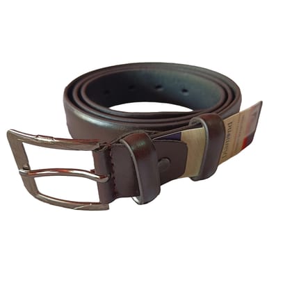 Belt G Leather Mix Brown Colour 46 cm by Fashion King Clothings