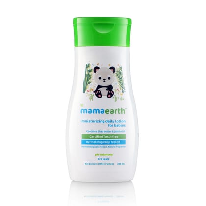 Mamaearth Moisturizing Daily lotion for Babies (200ml)