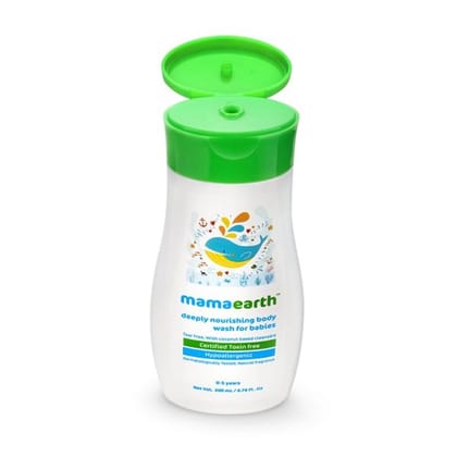 Mamaearth Deeply Nourishing Body Wash For Babies (200ml)
