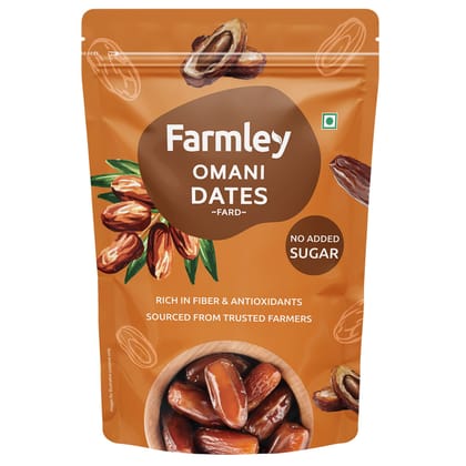 Farmley Premium Fard Dates - 400 g | Khajoor Dry Fruits