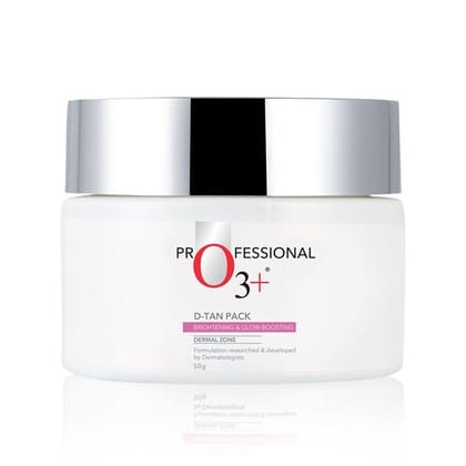 O3+ Brightening & Whitening Dermal Zone D-Tan Pack For De Tan (50g)