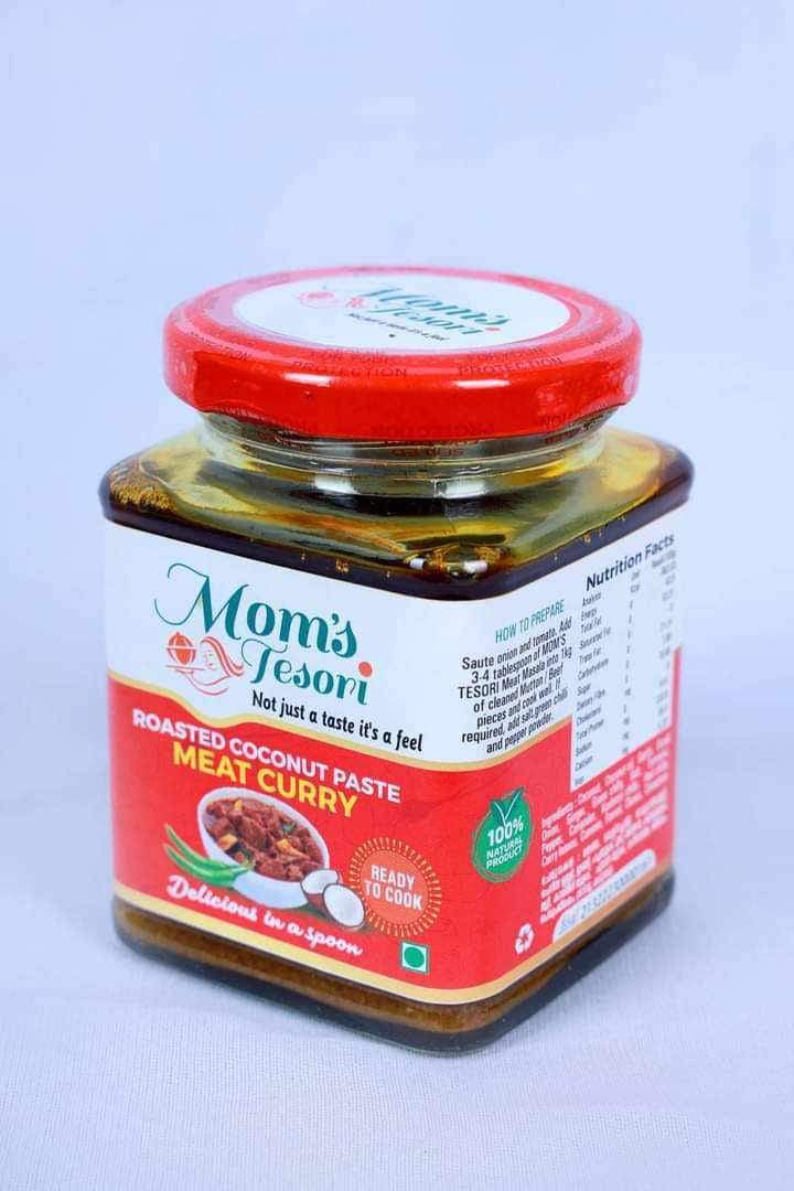 MOMS TESORI ROASTED COCONUT PASTE - MEAT CURRY