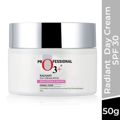 O3+ Radiant Day Cream SPF-30 Brightening & Radiant Dermal Zone (50gm) O3+ Radiant Day Cream SPF-30 Brightening & Radiant Dermal Zone (50gm)