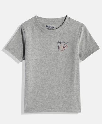 Boys Grey Pack of 3 Printed T-shirt