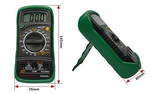 Mastech MAS830L Digital Pocket Multimeter (Assorted)