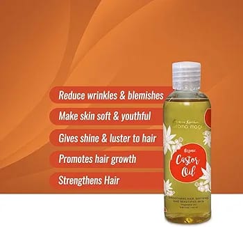 Aroma Magic Organic & Natural Castor Oil (100ml)