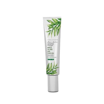 Aroma Magic Neem & Tea Tree Anti Pimple Gel Powered By Niacinamide (20 g)