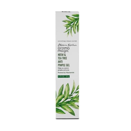 Aroma Magic Neem & Tea Tree Anti Pimple Gel Powered By Niacinamide (20 g)