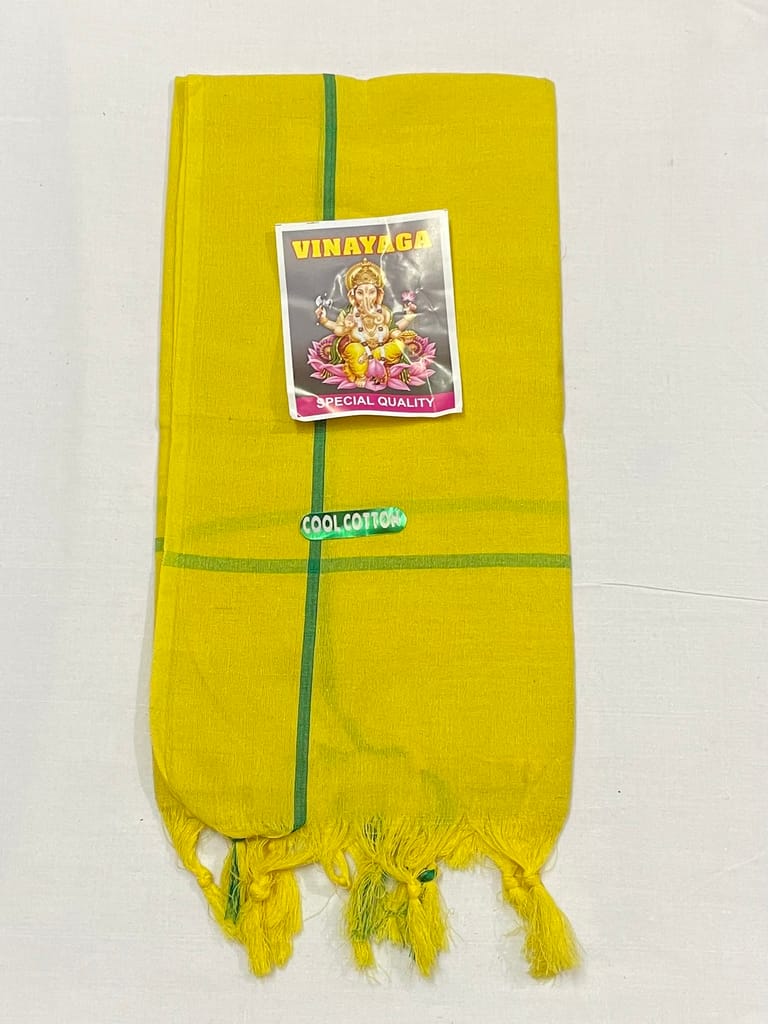 Color Cool Cotton Towel - Swamy Towels (Iyappa, Murugan, Amman Devotees)