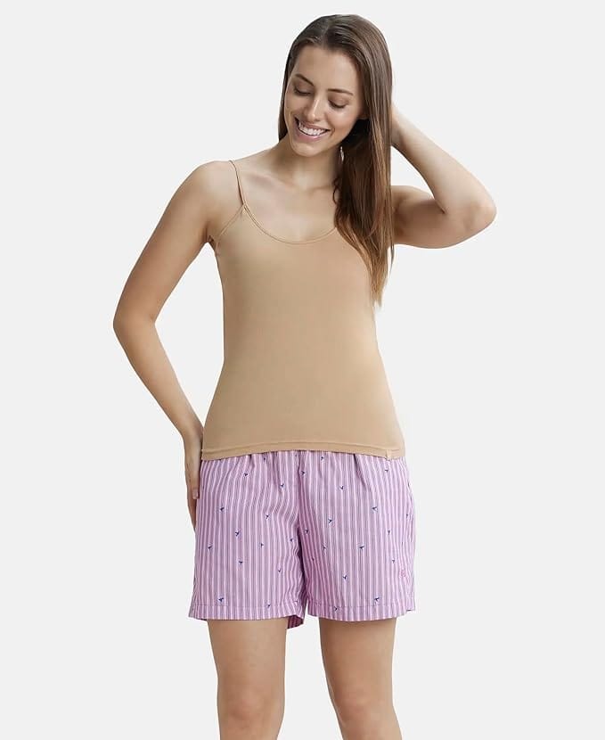 Jockey 1487 Women's Super Combed Cotton Rib Camisole with Adjustable Straps Pack of 1