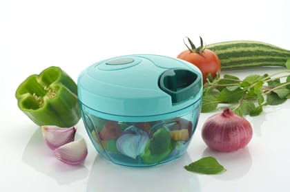 HAPPI Vegetable Cutter Dori Handy Vegetable Chopper with 3 Stainless Steel Blade(Multicolor) HAPPI Vegetable Cutter Dori Handy Vegetable Chopper with 3 Stainless Steel Blade(Multicolor)