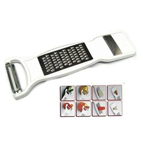 HAPPI Multipurpose Peeler for Kitchen 3 in 1, Potato, Dry Fruits, Vegetables Peeler, Grater & Slicer