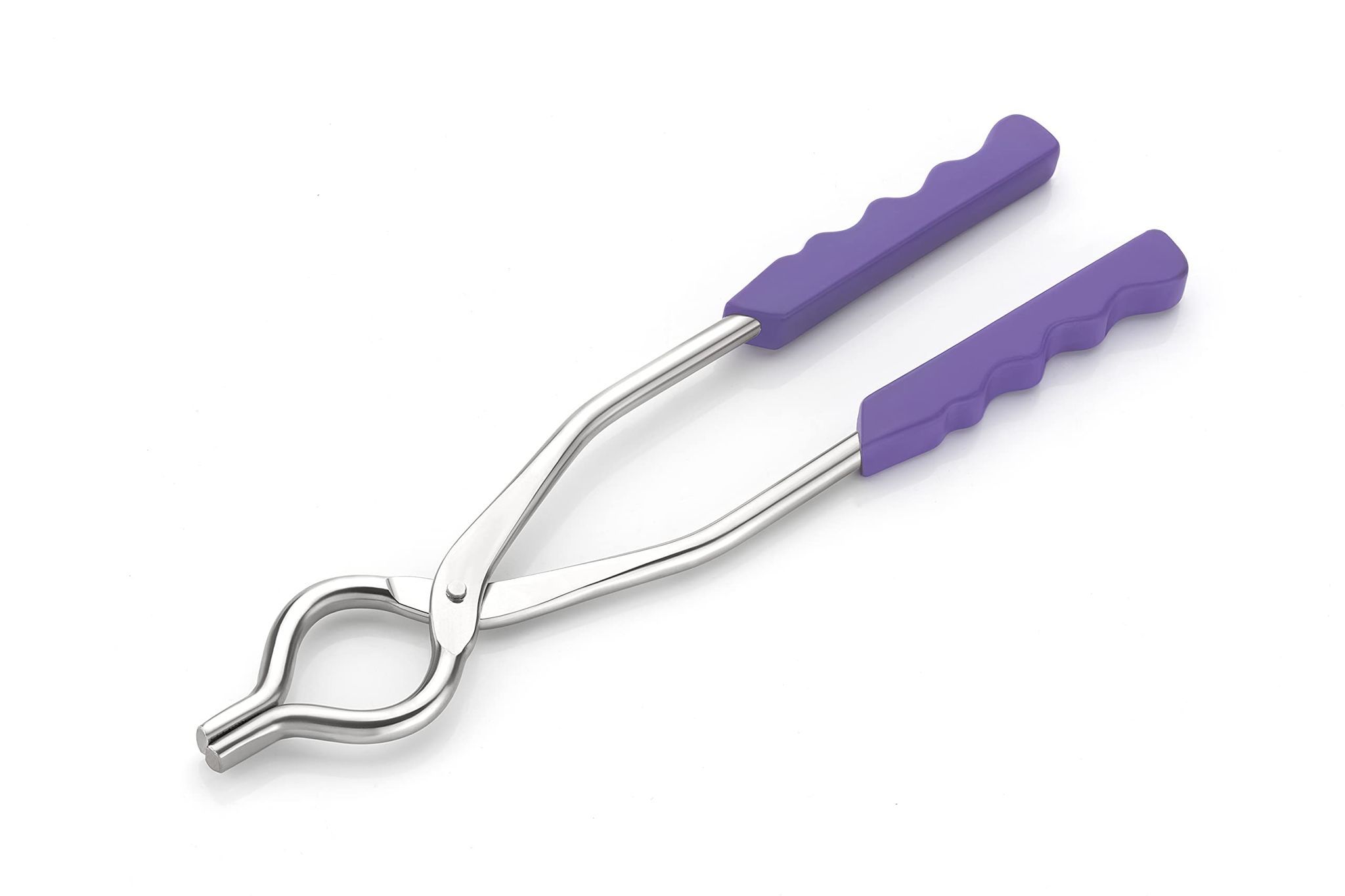 HAPPI Pincers for Kitchen sandasi/pakkad/sansi/Pincers for Cooking Tongs Stainless Steel Plastic Handle