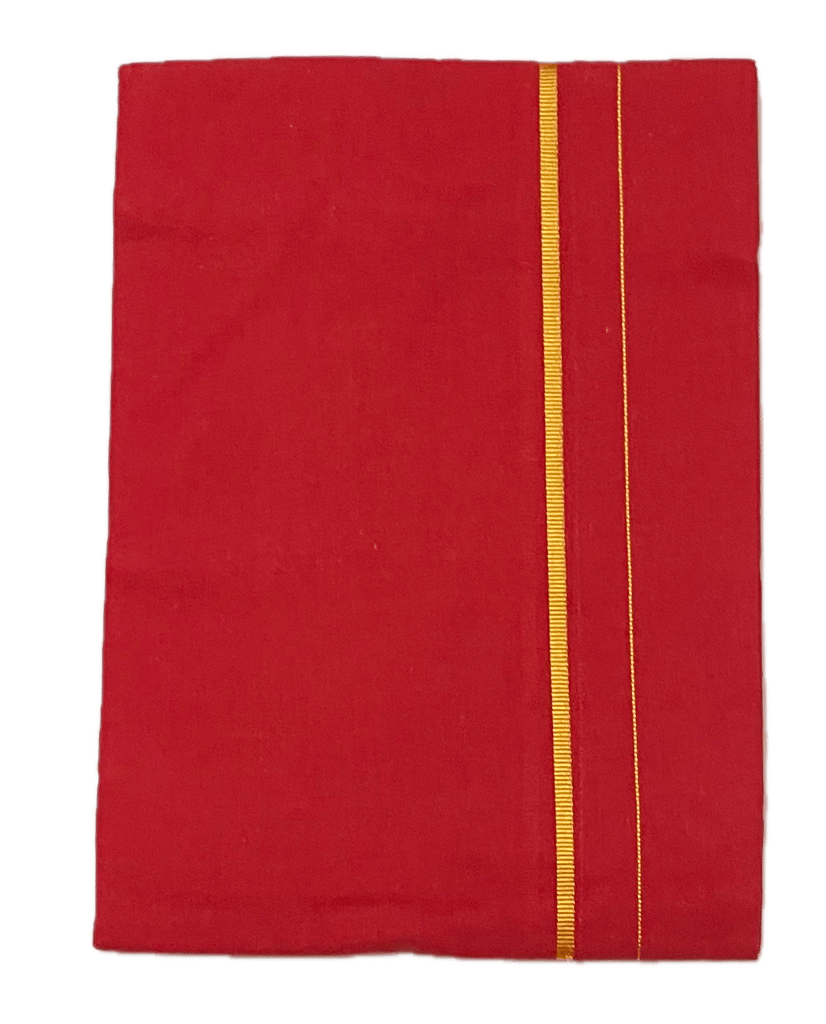 Swami Dhoti Color Pentex Pattern - Swamy Dhoti / Mundu / Dhothi - Iyappa, Muruga, Amman