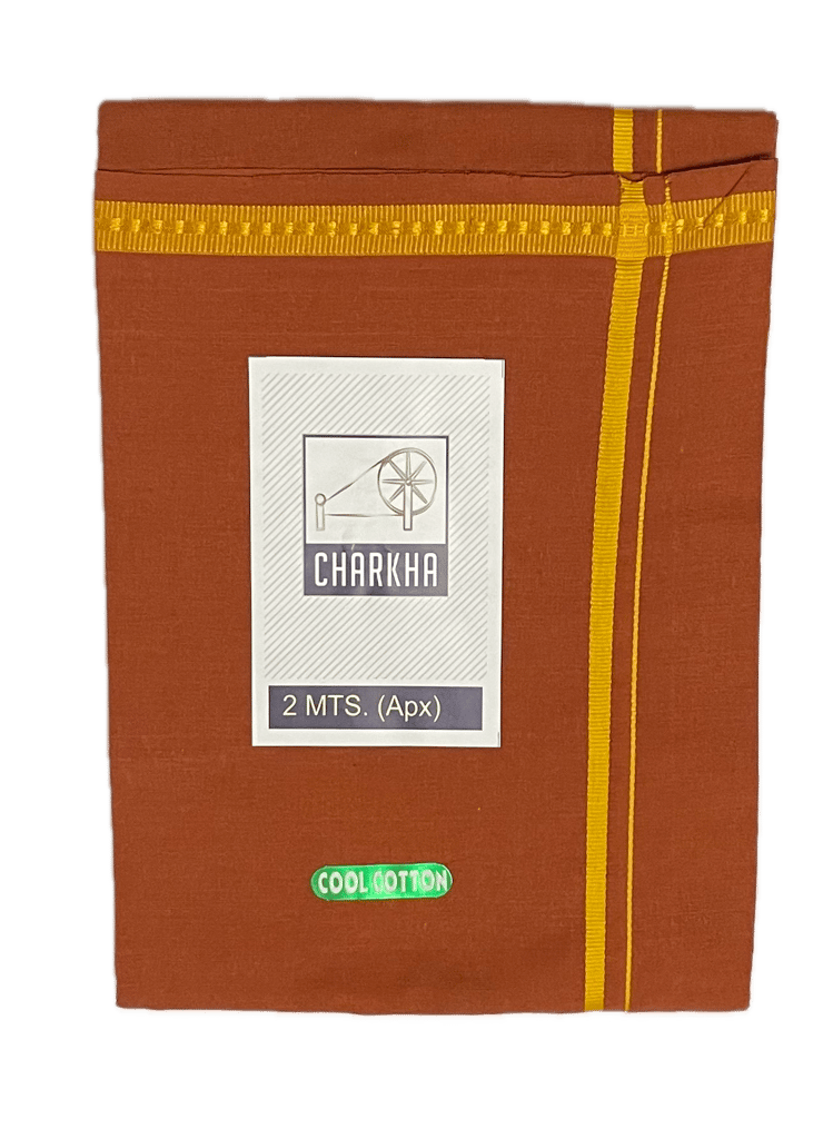 Swami Dhoti Color Pentex Pattern - Swamy Dhoti / Mundu / Dhothi - Iyappa, Muruga, Amman