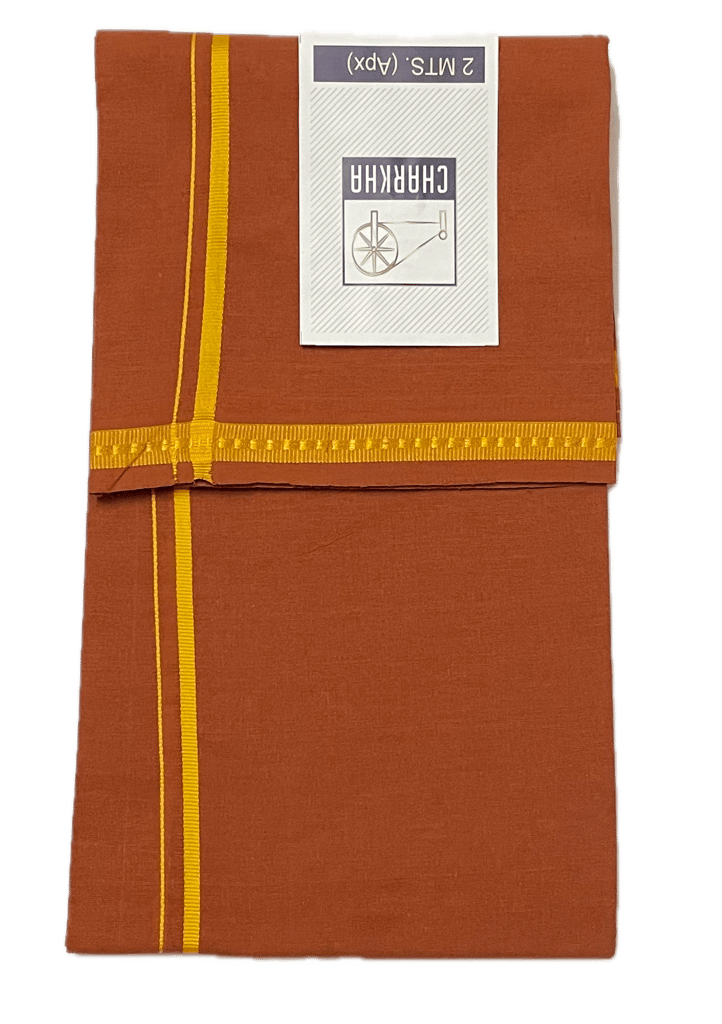 Swami Dhoti Color Pentex Pattern - Swamy Dhoti / Mundu / Dhothi - Iyappa, Muruga, Amman