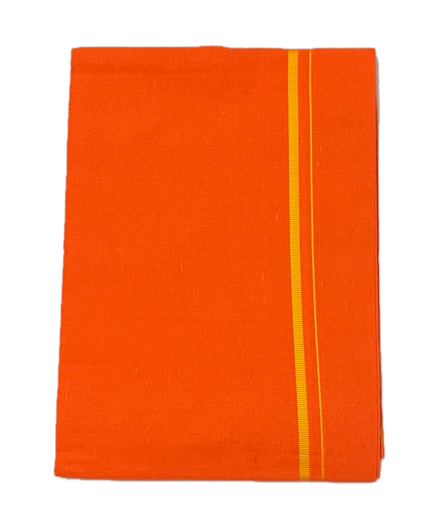 Swami Dhoti Color Pentex Pattern - Swamy Dhoti / Mundu / Dhothi - Iyappa, Muruga, Amman