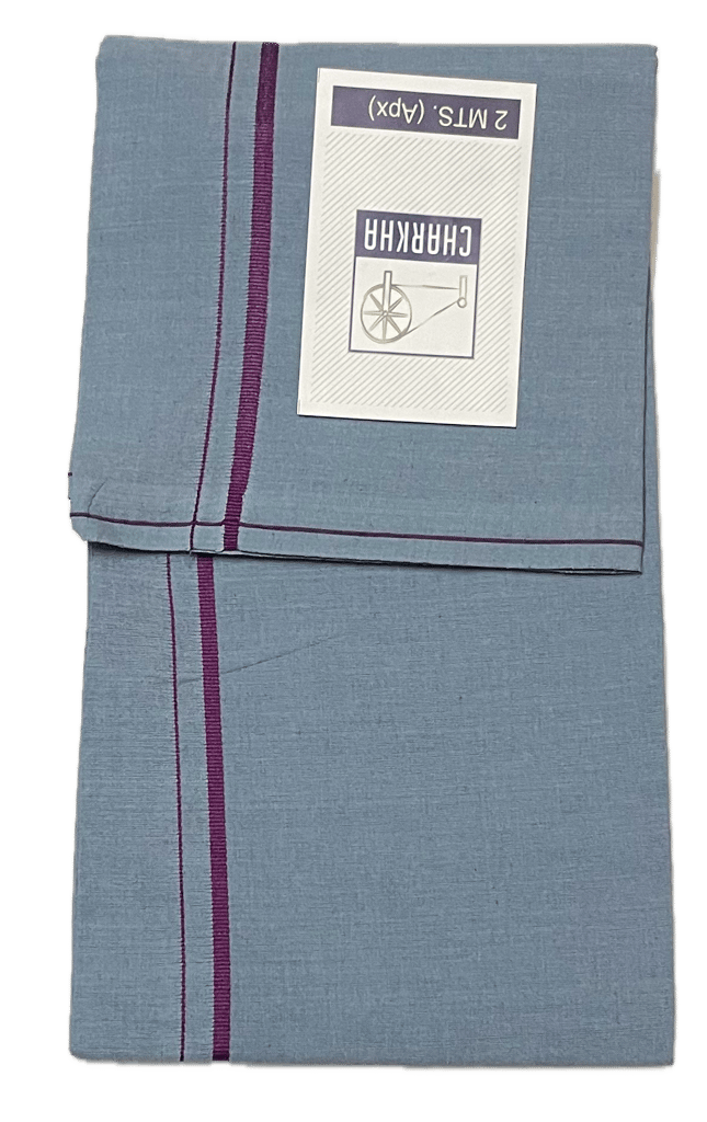 Thin Border Color Swamy Dhothies - 2 mtr. (Mundu / Dhothi / Vesti)