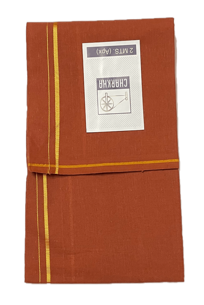 Thin Border Color Swamy Dhothies - 2 mtr. (Mundu / Dhothi / Vesti)