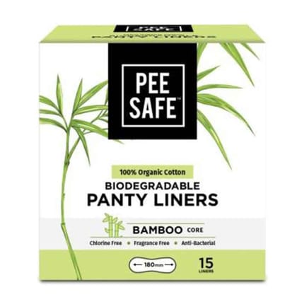 Peesafe Bio Degradable Panty Liners 1 pc