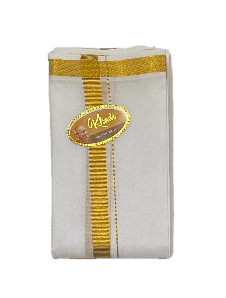 Long Size Cotton White Towel with Silk Border