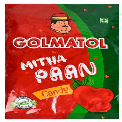 Golmatol Mitha Paan Candy Packaging of 100 Pieces total weight 350g(Paan)