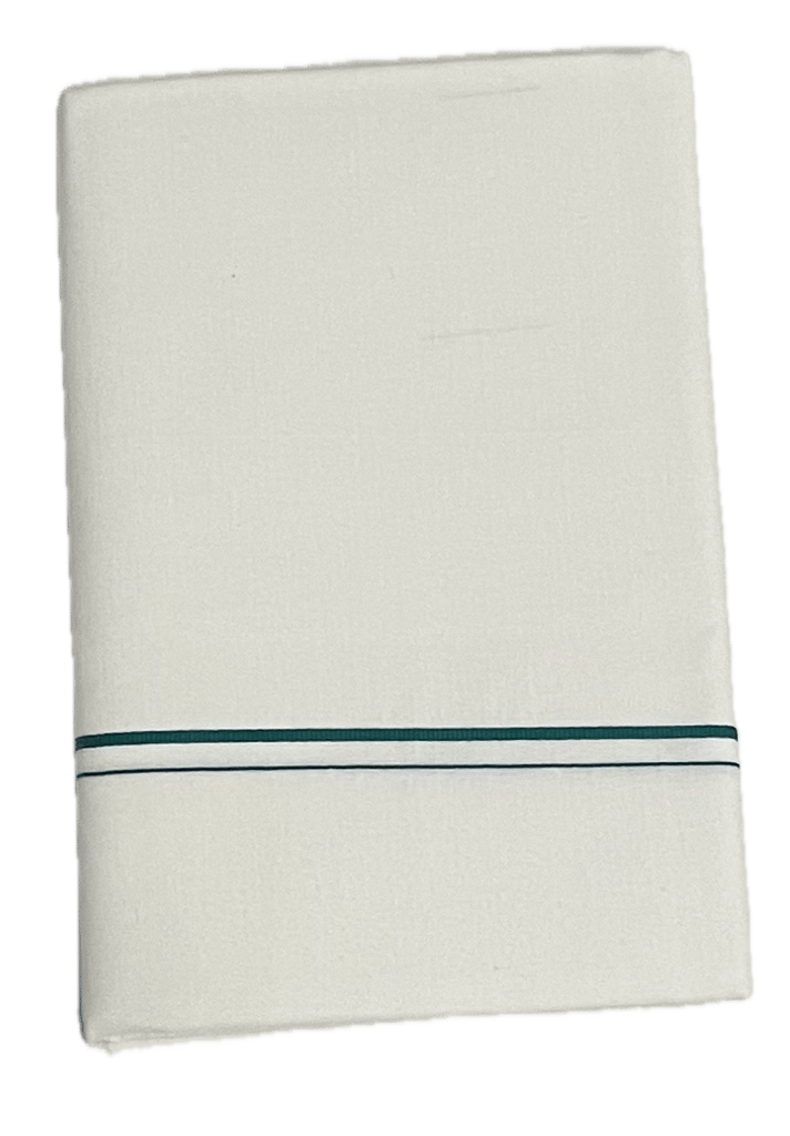 White Cotton Dhotis -Thin border Dhoti - Mundu - Sarathi - Oosi karai Vesti - Daily Use Dhoti