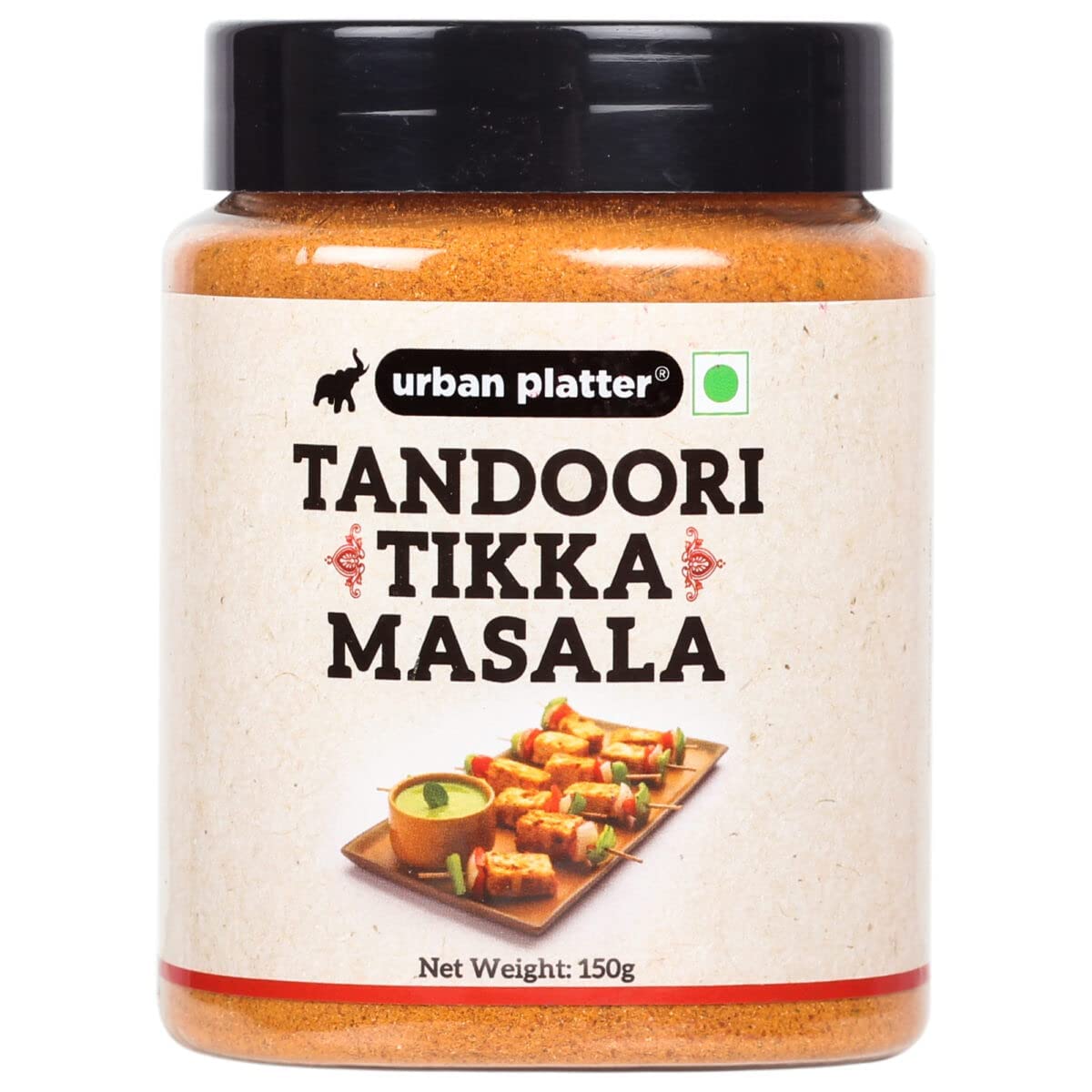 Urban Platter Tandoori Tikka Masala, 150g [Masala | Flavourful Blend of Spices | Sprinkle or add to Your appetizers, Gravies, Veggies, Fries]