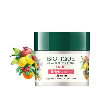 Biotique Fruit Brightening Lip Balm (12gm)