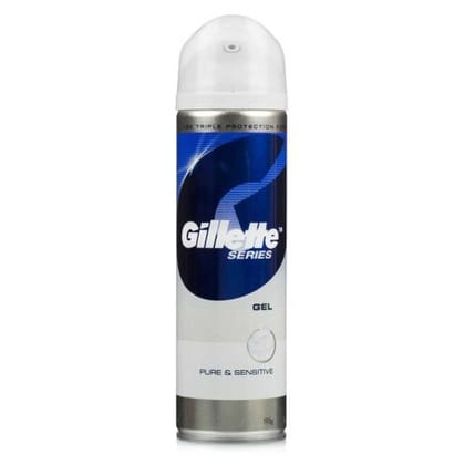 Gillette Series Gel Pure & Sensitive 195 gm