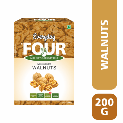 Everyday Four Chilean Walnuts Akhrot 200g | The Brain Food