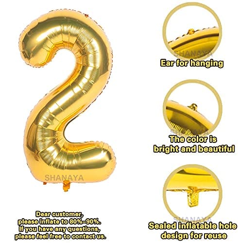 SHANAYA 21st Birthday Decorations for Women Men, Happy Birthday Decorations for Boys Girls 21st Birthday Party - 21st Birthday Decorations Black and Gold for Her Him 21 Birthday Party Supplies