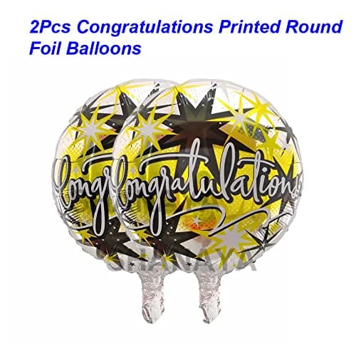 SHANAYA Cheers Foil Balloons For Decoration |Foil Balloons For Party Decoration For Girls Boys Husband Wife - 5Pcs Cheers Printed Foil Balloons