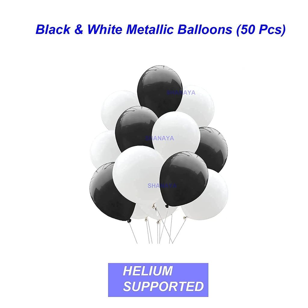 SHANAYA Happy Birthday Decoration Kit - 51Pcs Set For Boys Girls Decoration Items Combo - Jungle Adventure Theme Happy Birthday Bunting Banner Flag With Metallic Red Bue Balloons Ribbon Party Supplies