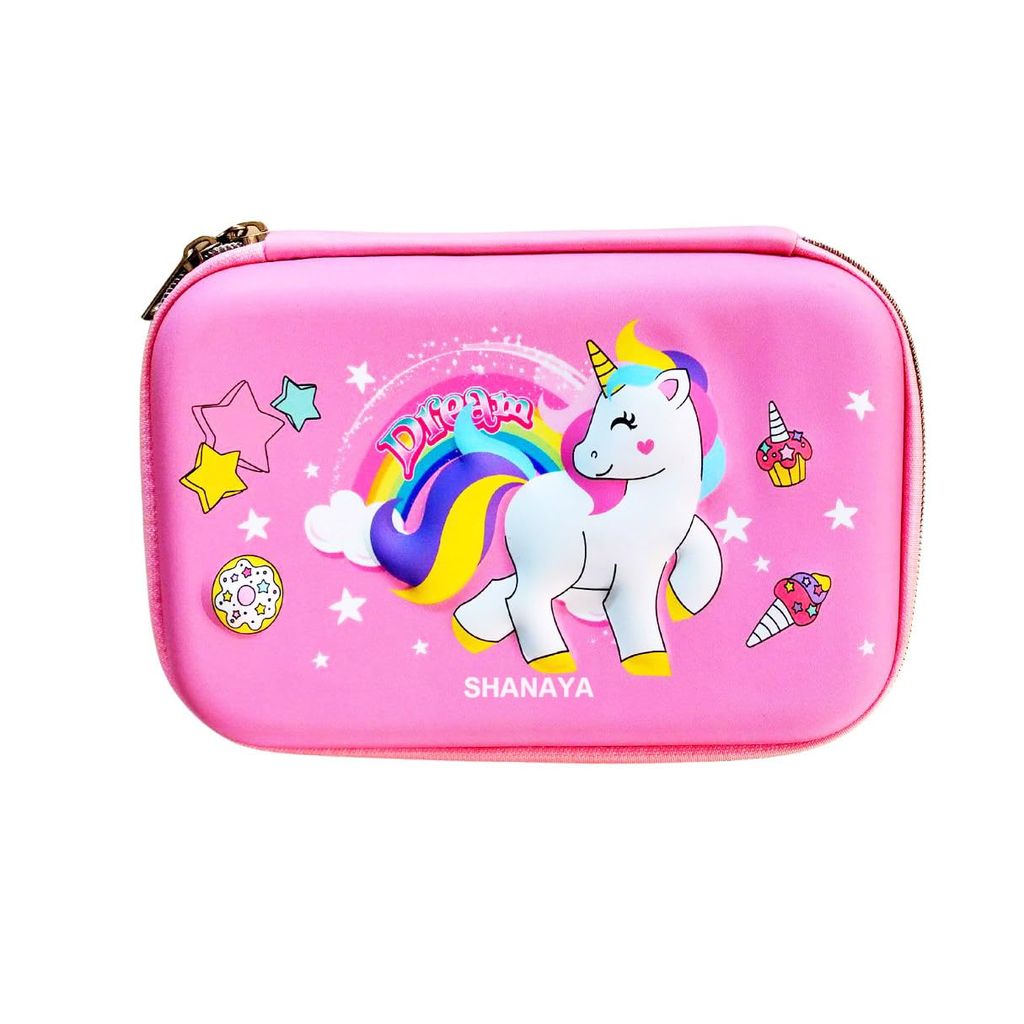 SHANAYA 3D Unicorn Horse Pencil Pouch Pencil Case Pencil Box (Random Color) - Stationery | Buy online on ZillyBuy