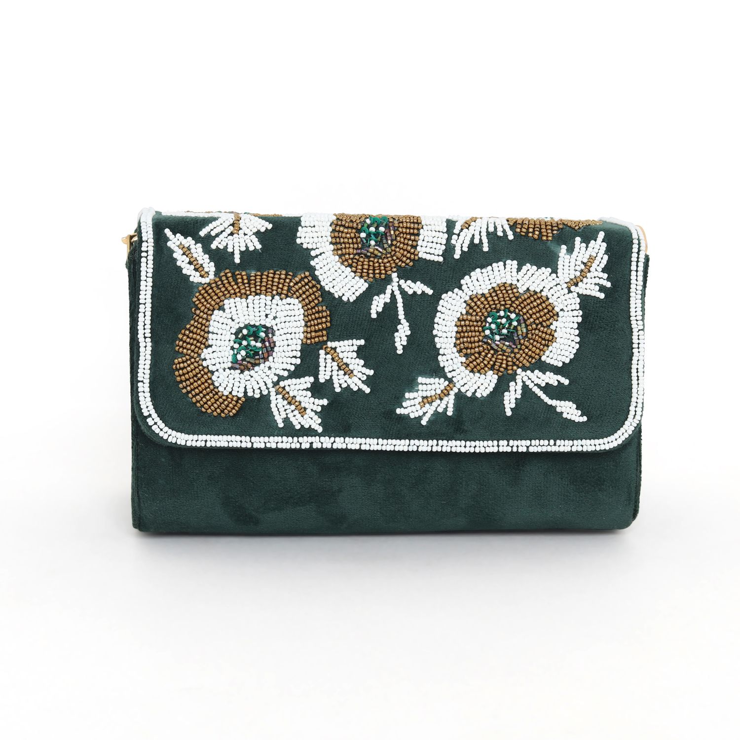 Lasa Floral Work Hard Box Clutch