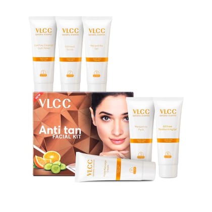 VLCC Anti Tan Single Facial Kit(60 gm each) Pack of 2