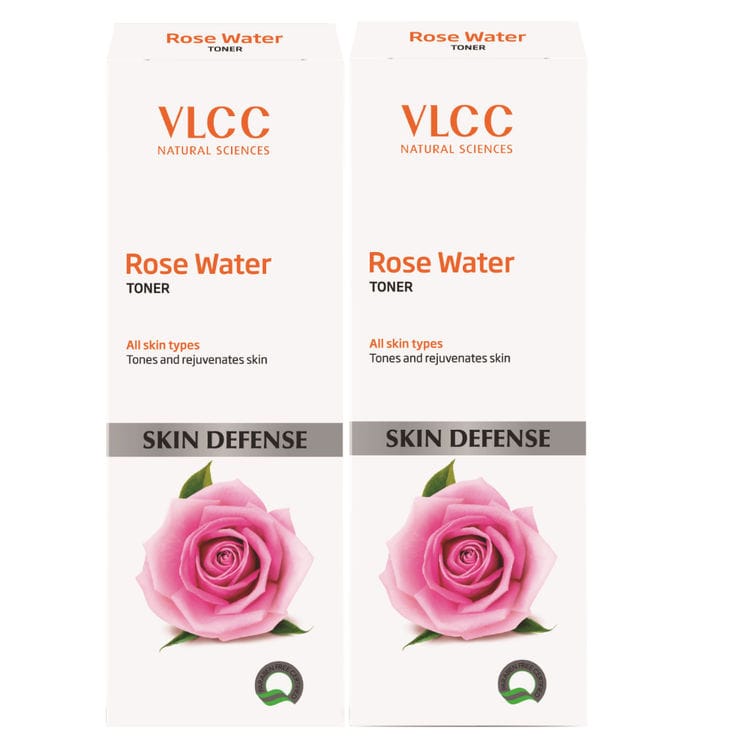 VLCC Rose Water Toner (100 ml each) Pack of 2