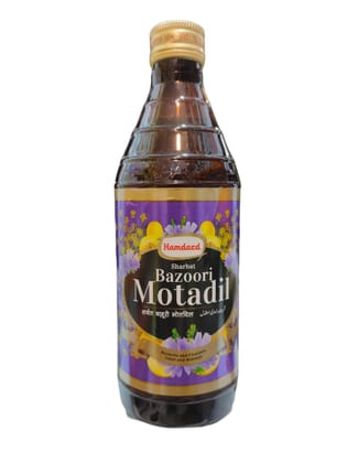 Hamdard Sharbat Bazoori Motdil,  500 ml syrup