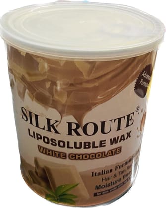 Silk Route Liposoluble White Chocolate Wax 800 ml
