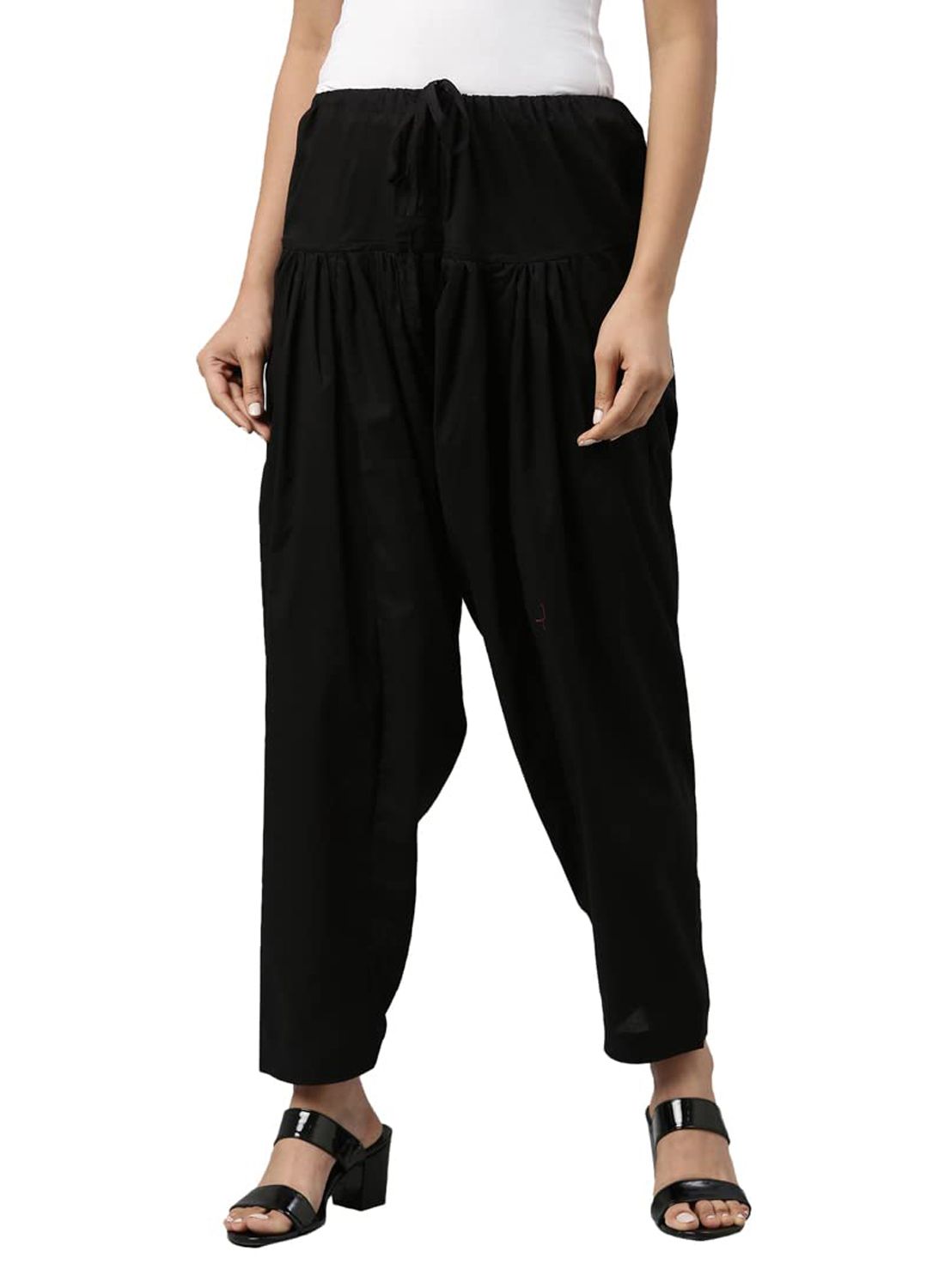 Women's Cotton Patiala Salwar Pants Beautiful Regular Fit Salwar Pyjamas  Orange | eBay